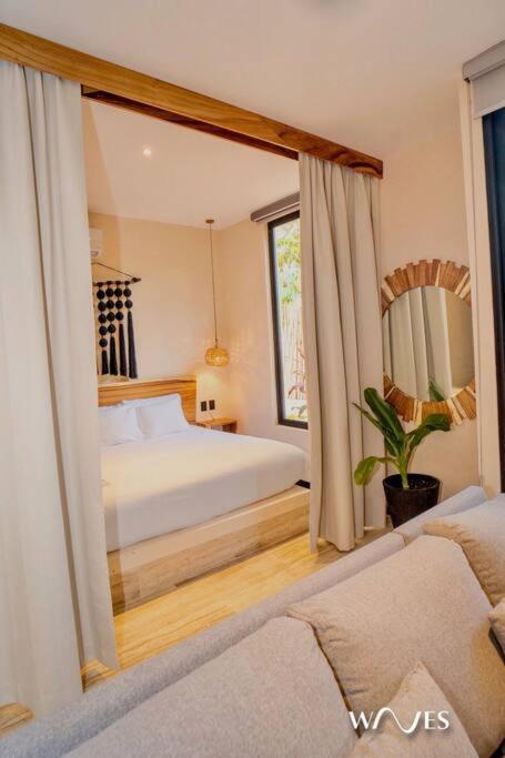 Natural Lighted Boho Chic With Private Pool By Waves Appartement Tulum
